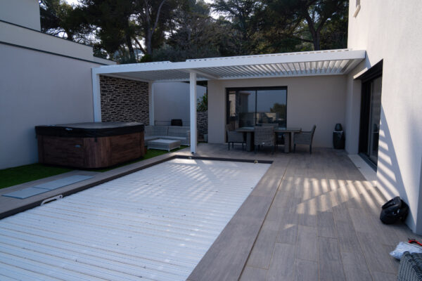 Pergolas aluminium bioclimatique