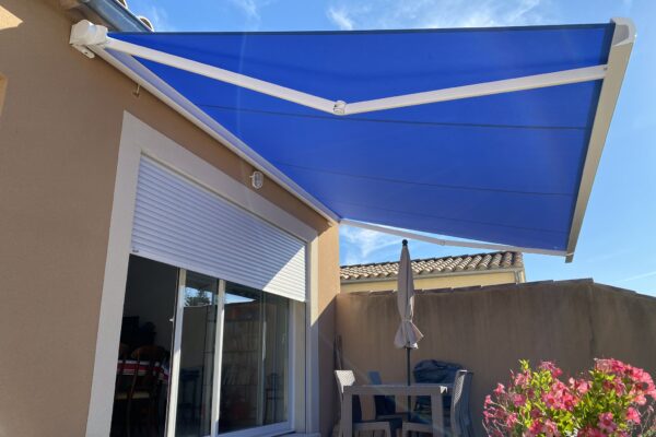 Store coffre extérieur sur mesure