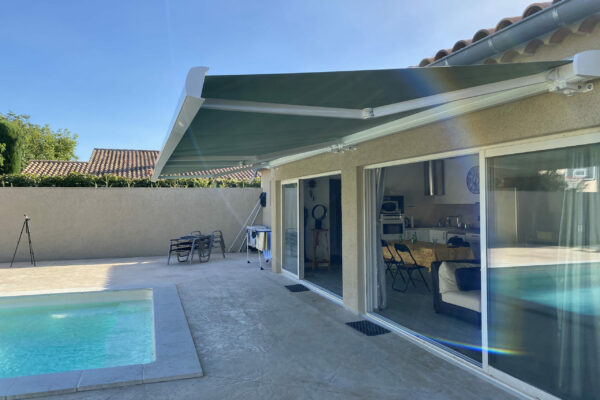 Store coffre de terrasse sur mesure