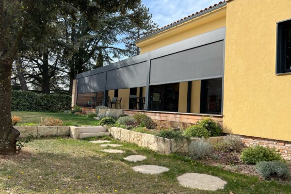 Stores verticaux terrasse