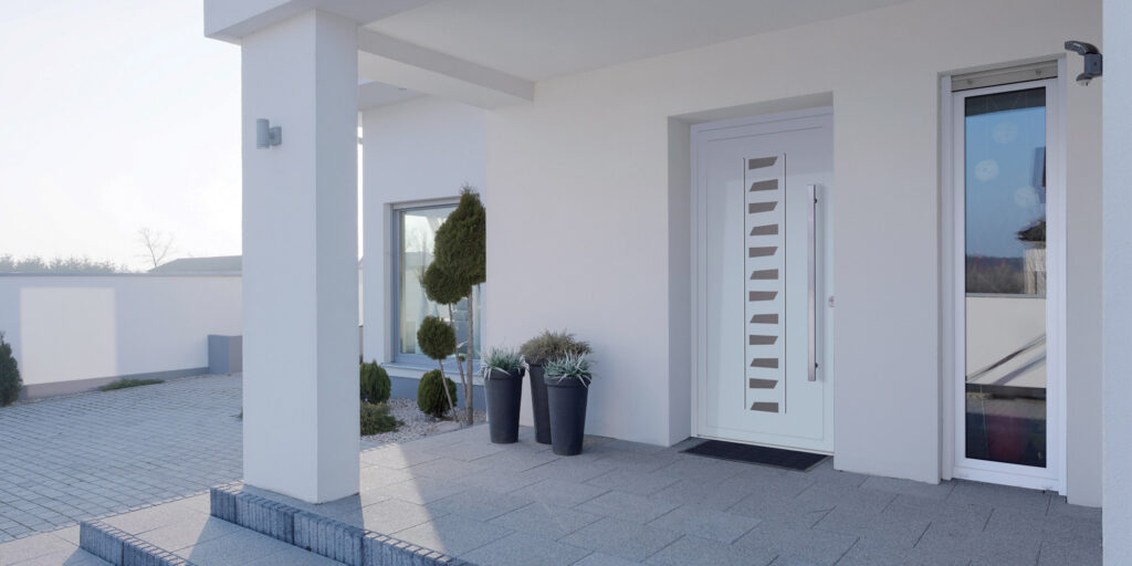 Porte d'entrée pvc rénovation