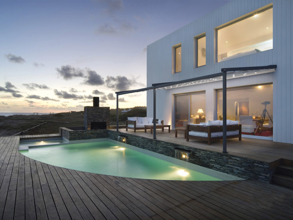 Pergolas aluminium toile coulissante