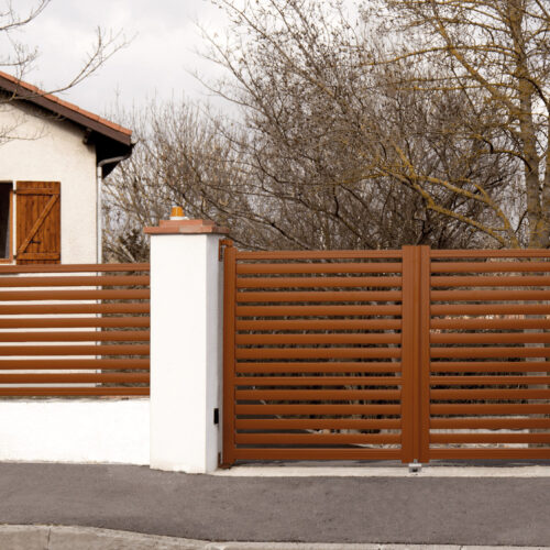 Portail aluminium rénovation