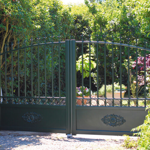 Portail aluminium tradition