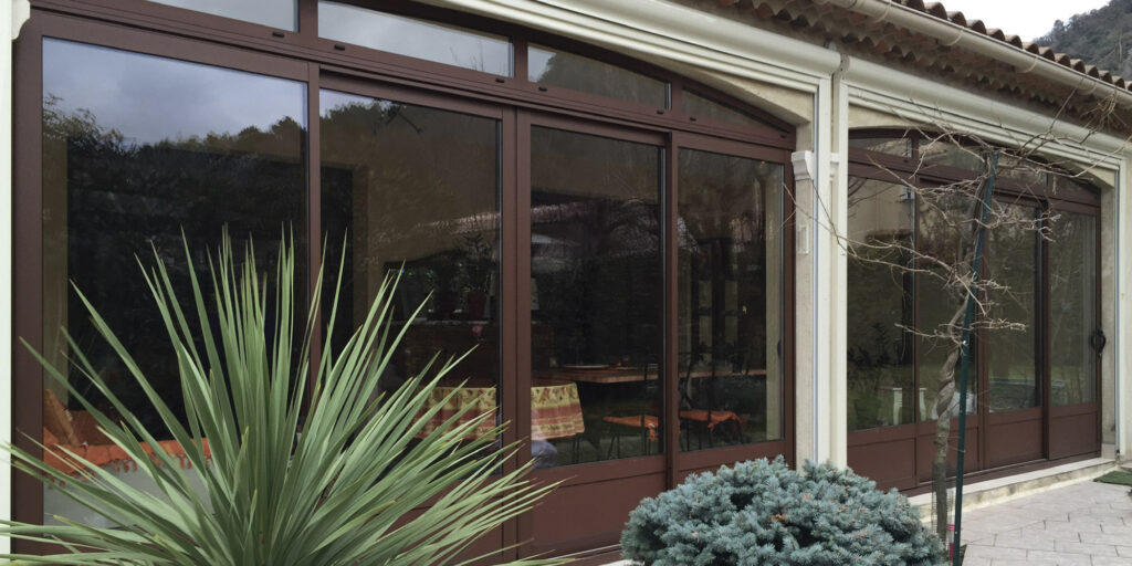 Fermeture de terrasse aluminium