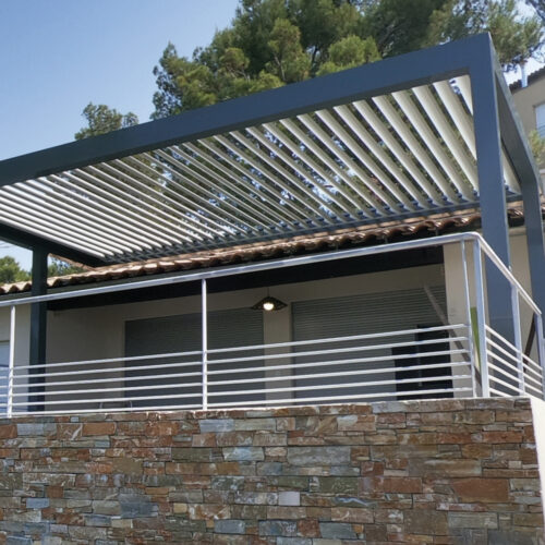 Fabricant de pergola aluminium bioclimatique à Orange