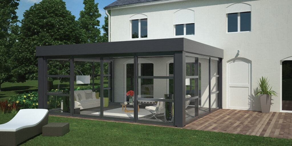 Véranda alu sur mesure