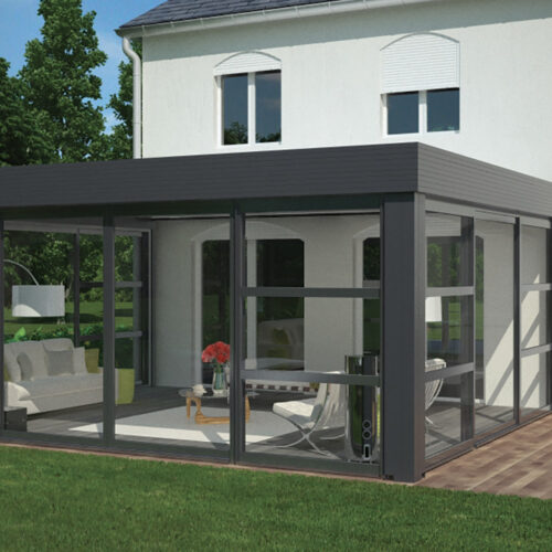 Véranda alu sur mesure