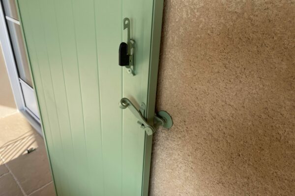 Changement volet battant aluminium