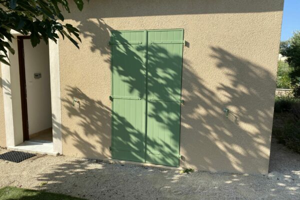Changement volet battant