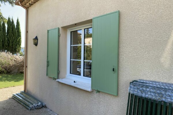 Rénovation volet battant aluminium isolant 2 vantaux