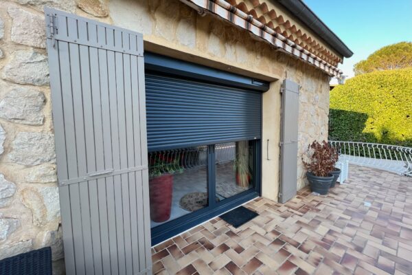 Volet roulant rénovation solaire Somfy