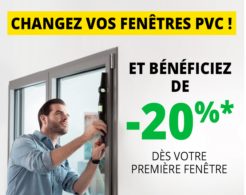 Fenêtre pvc rénovation ou dépose totale